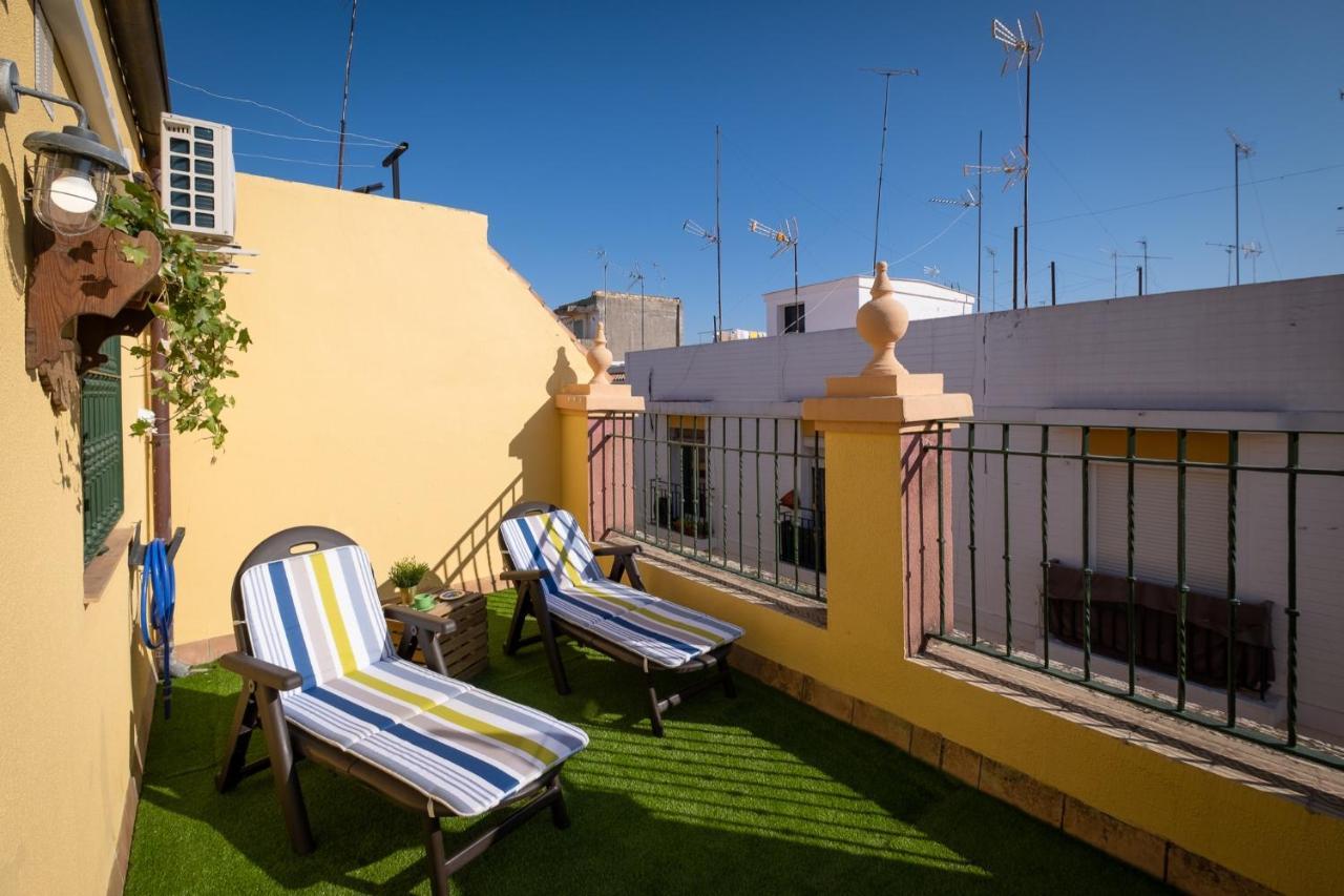 Apartament Triana Penthouse Sewilla Zewnętrze zdjęcie